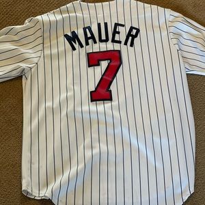 Joe Mauer Minnesota twins jersey